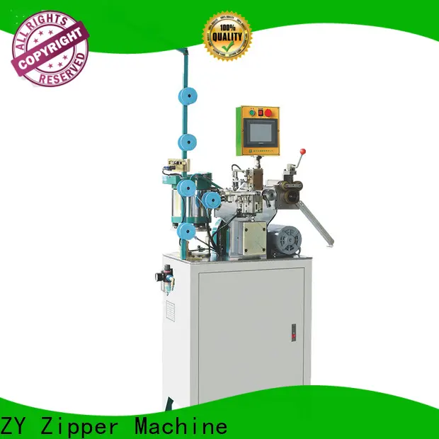High-quality nylon zipper bottoms top machine for business for zipper manufacturer 1