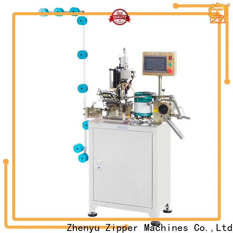 ZYZM zipper U type top stop machine company for apparel industry 1