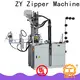 ZYZM vislon zipper making machine company for zipper setting 1
