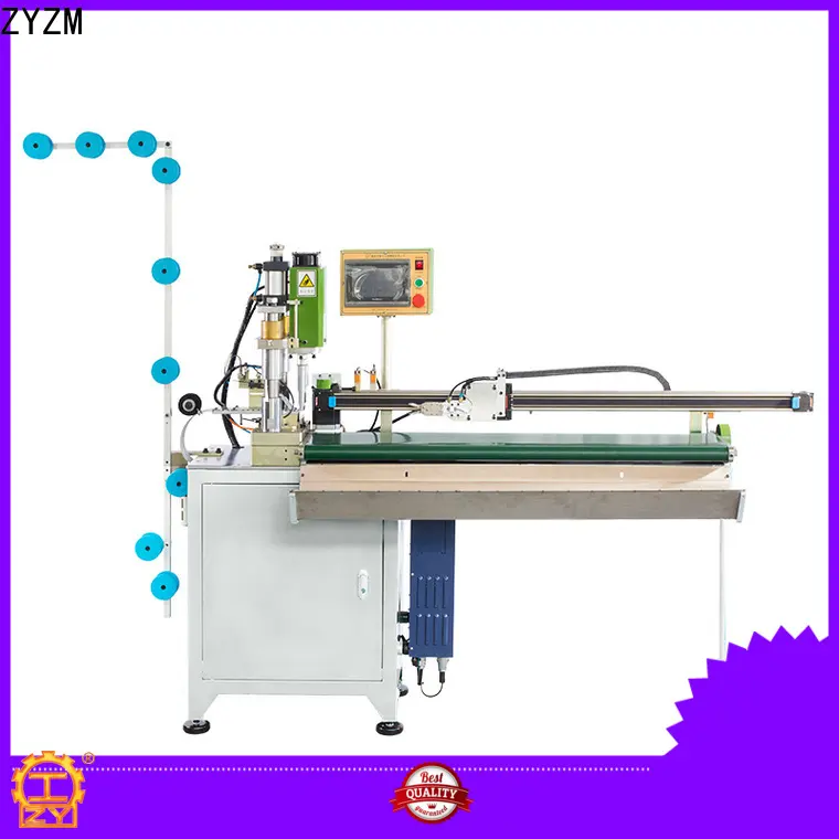 ZYZM auto zipper ultrasonic cutting machine factory for zipper manufacturer 1