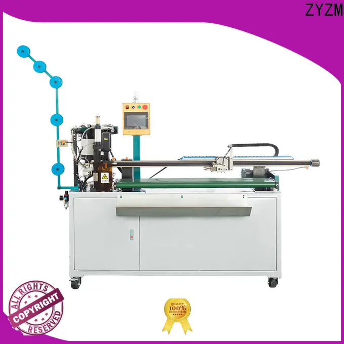 ZYZM zipper cutting machine factory used in nylon zipper production 1