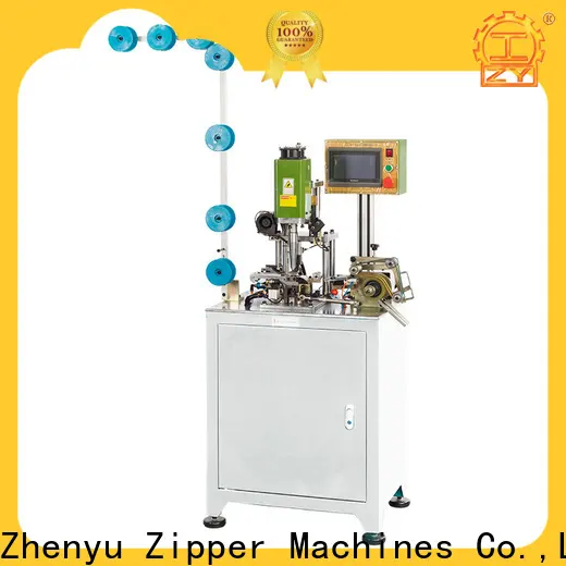 ZYZM metal slider mounting top stop zipper machine factory for zipper manufacturer 1
