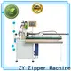 ZYZM Custom automatic plastic zipper cutting machine Supply for apparel industry 1