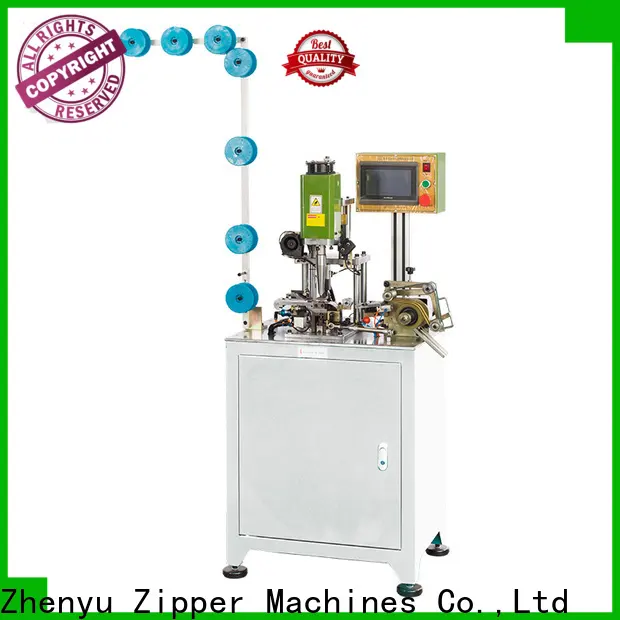 ZYZM metal zipper top stop machine factory for apparel industry 1