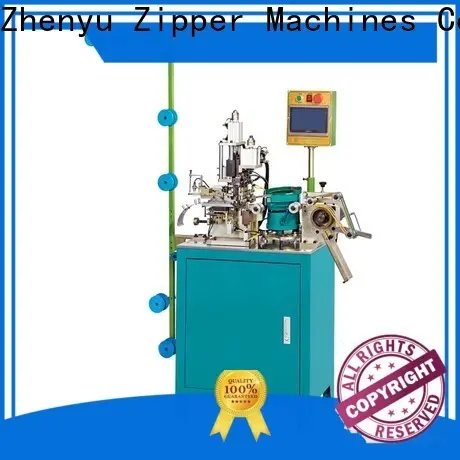 High-quality top stop zipper machine factory for apparel industry 1