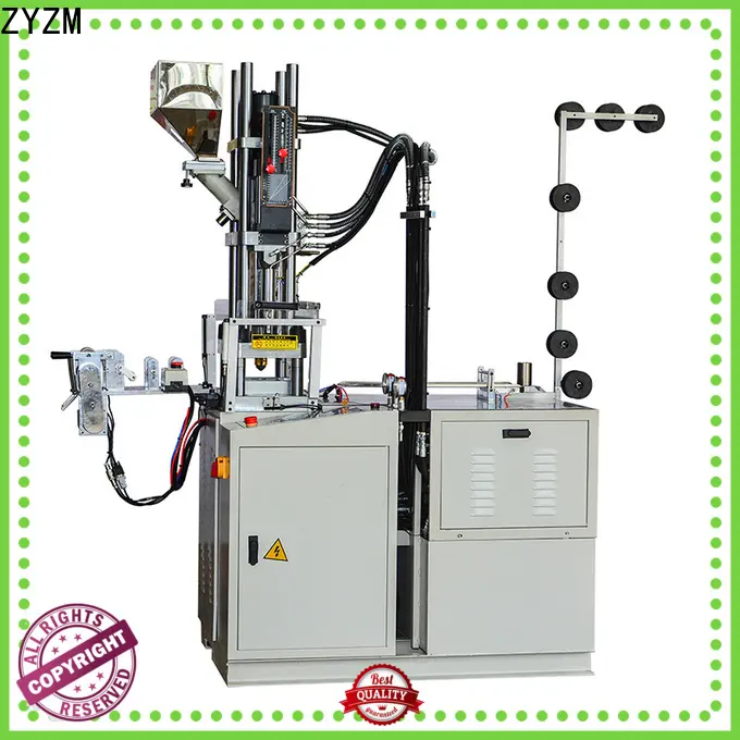 ZYZM Best plastic zipper close end injection machine factory for zipper setting 1