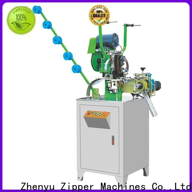 ZYZM Wholesale nylon zipper top stop machine company for zipper production 1