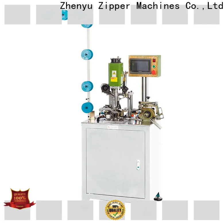 ZYZM News Invisible U top stop machine company for zipper production 1
