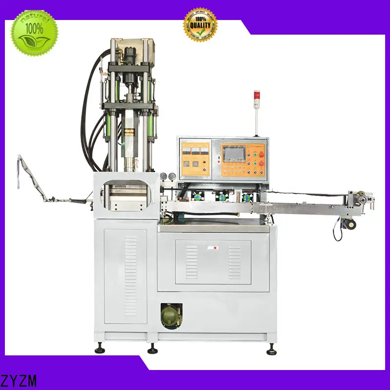 Custom plastic teeth injection machine factory for zipper setting 1