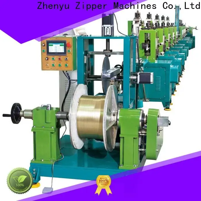Wholesale metal zipper teeth making machine Suppliers for apparel industry 1