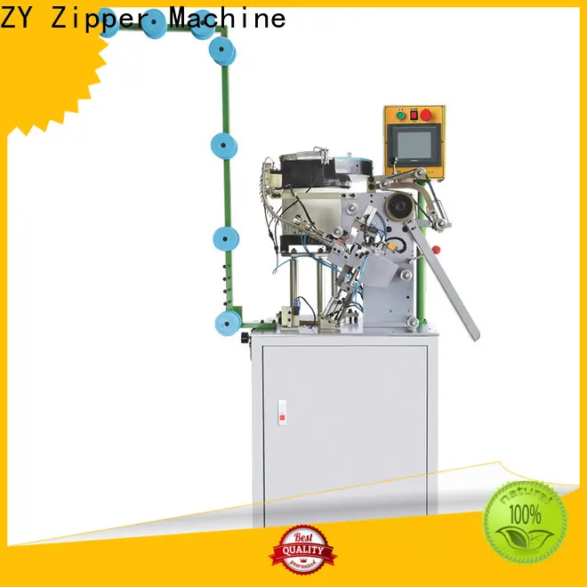 ZYZM china metal slider mounting top stop machine Suppliers for zipper production 1