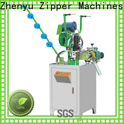 ZYZM Custom metal slider mounting top stop zipper machine factory for zipper manufacturer 1