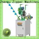 ZYZM Custom metal slider mounting top stop zipper machine factory for zipper manufacturer 1
