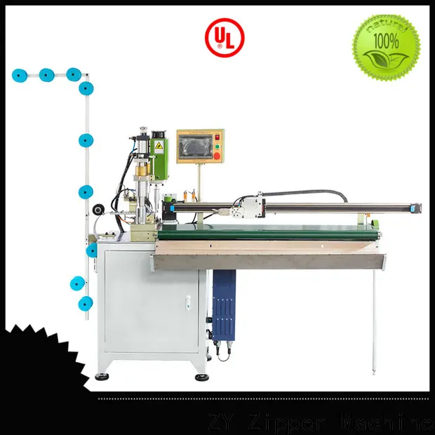 Custom metal zipper open end cutting machine bulk buy for zipper production 1