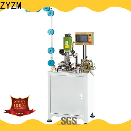 Best metal slider mounting top stop machine Supply for zipper manufacturer 1