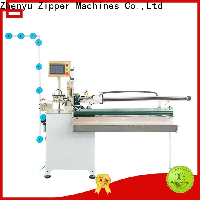 ZYZM metal zipper open end cutting machine Suppliers for zipper production 1