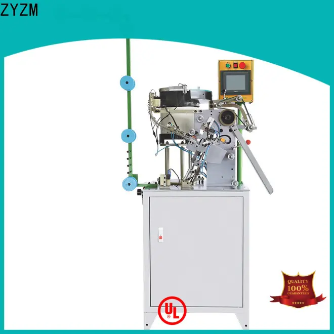 ZYZM Latest invisible zipper slider mounting machine company for zipper production 1
