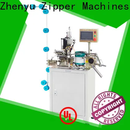Latest o type top stop machine suppliers company for zipper production 1