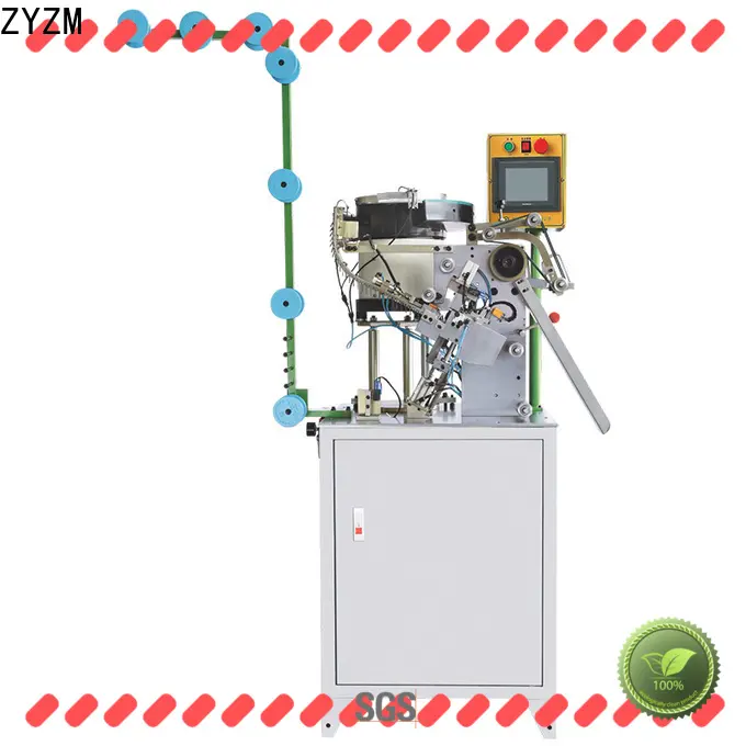 ZYZM china metal slider mounting top stop machine for business for zipper manufacturer 1