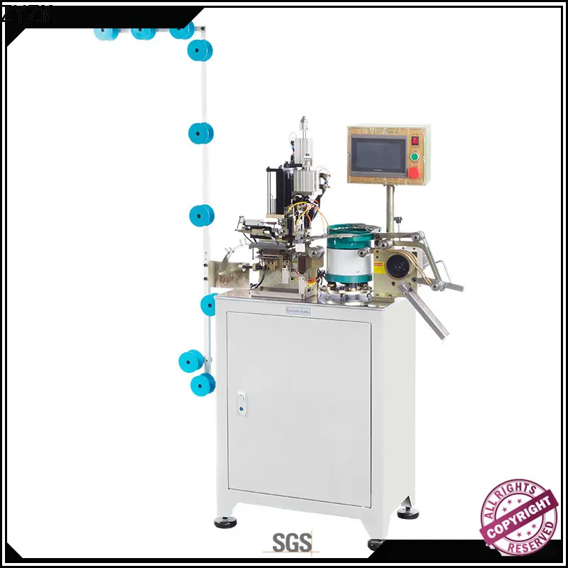 ZYZM Wholesale metal slider mounting top stop zipper machine Suppliers for apparel industry 1