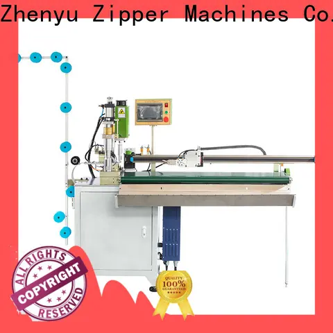 ZYZM metal zipper open end cutting machine factory for apparel industry 1