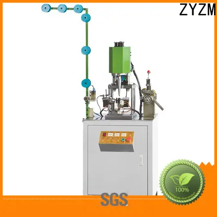 Latest metal zipper bottom stop machine suppliers company for zipper production 1