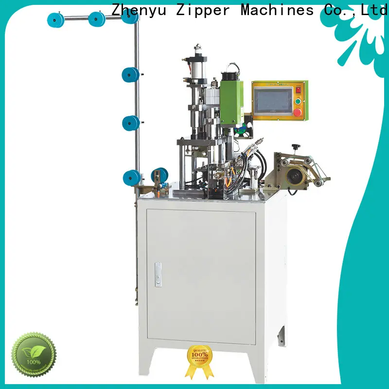 ZYZM Invisible U top stop machine Suppliers for zipper production 1