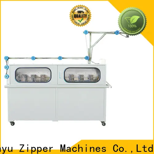 Custom metal zipper ironing and lacquering machine company for zipper manufacturer 1