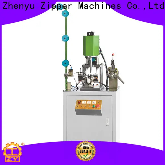 ZYZM metal H bottom stop machine Supply for zipper manufacturer 1