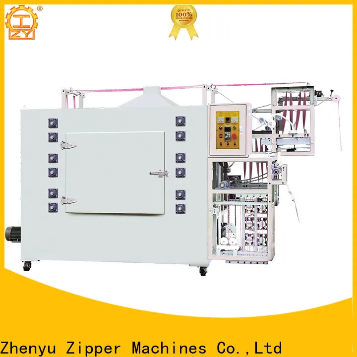 High-quality metal zipper ironing machine factory for zipper production 1