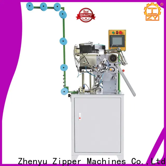 Top invisible zipper slider mounting machine manufacturers for zipper manufacturer 1