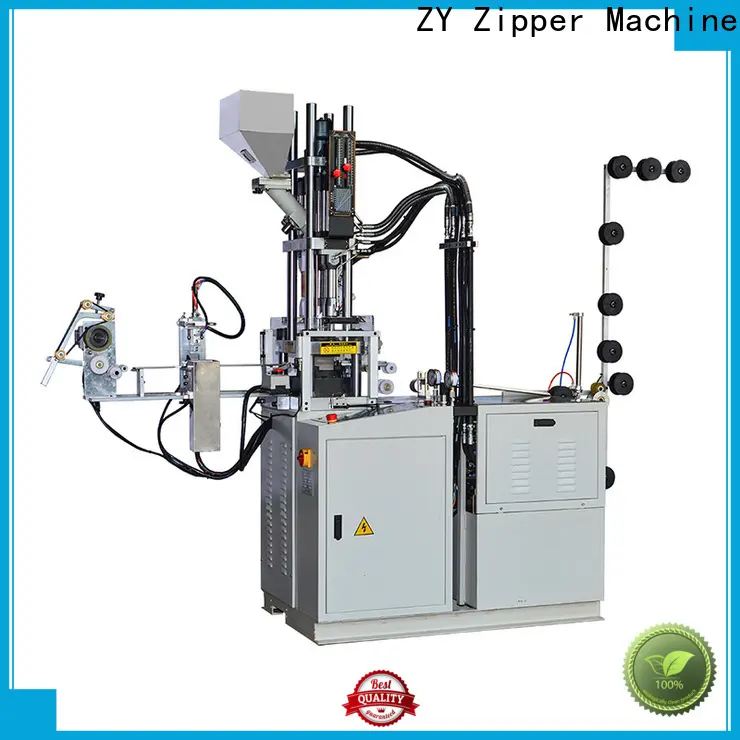 ZYZM plastic zipper close end injection machine for business for molded zipper production 1