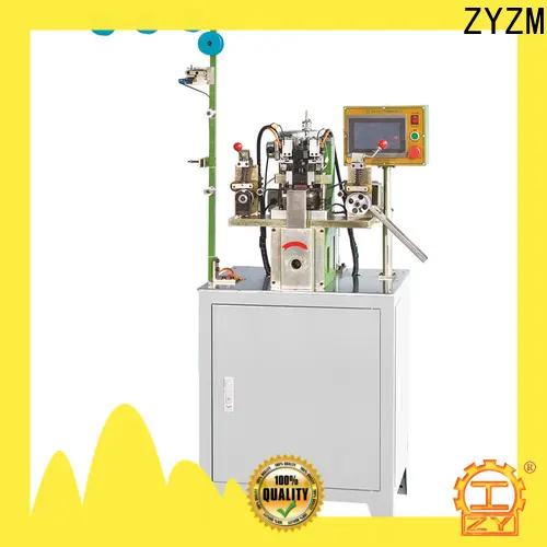 ZYZM coil teeth remove machine company for zipper production 1