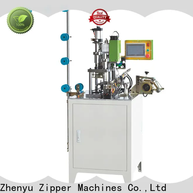 ZYZM High-quality metal slider mounting top stop zipper machine for business for apparel industry 1