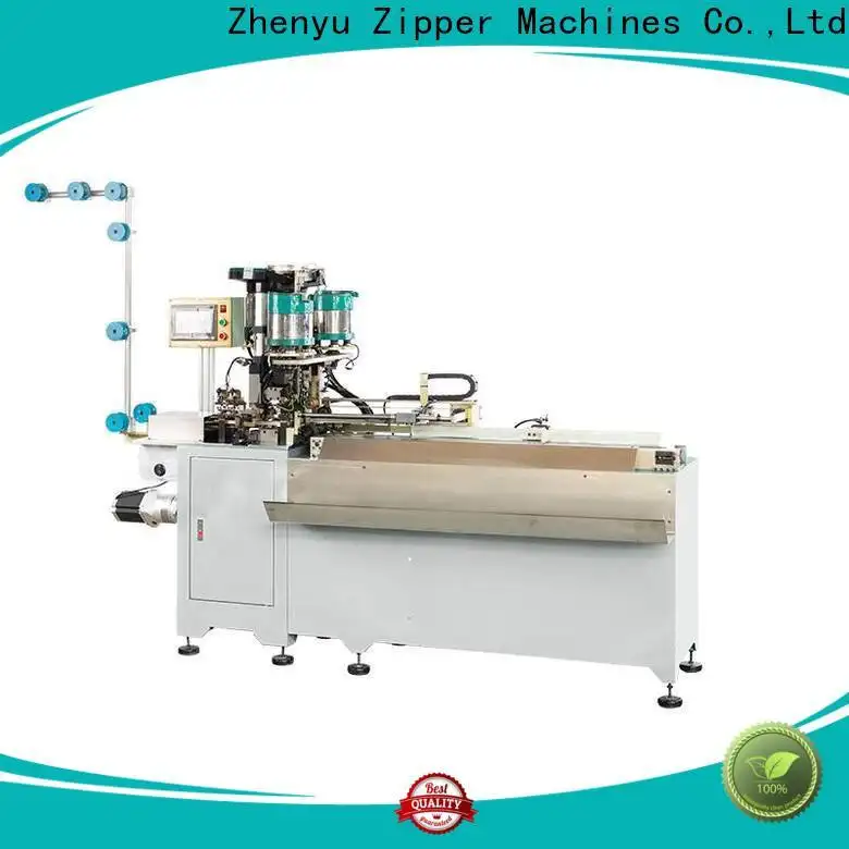 ZYZM Invisible U top stop machine factory for zipper manufacturer 1