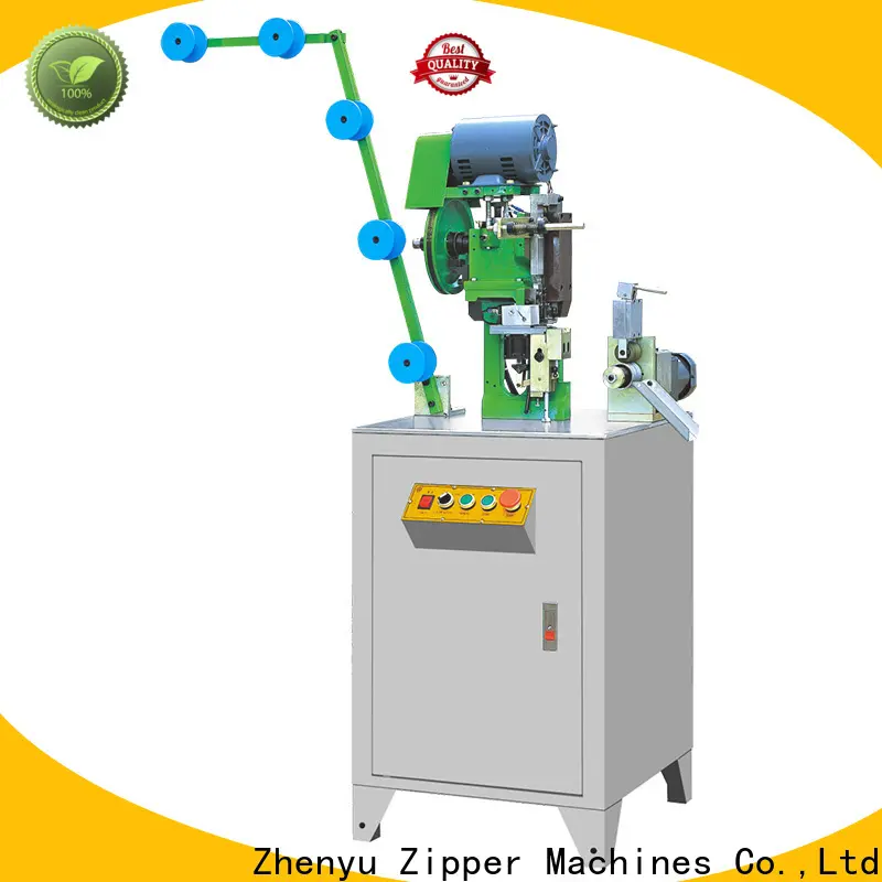 News metal zipper bottom stop machine manufacturers Supply for zipper manufacturer 1