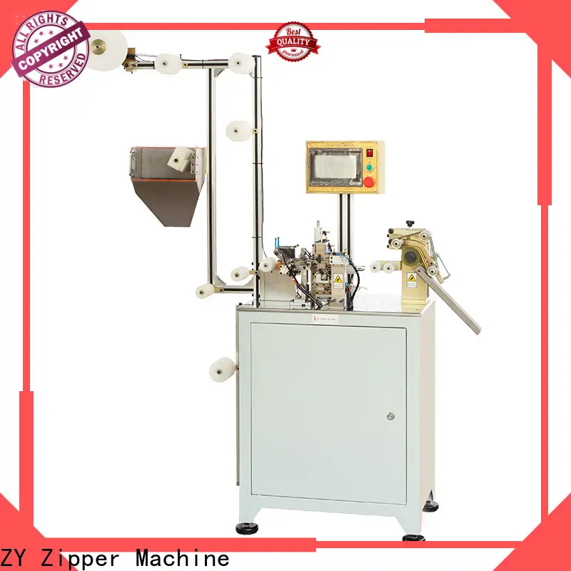 ZYZM High-quality plastic zipper top bottom stop machine manufacturers for zipper manufacturer 1