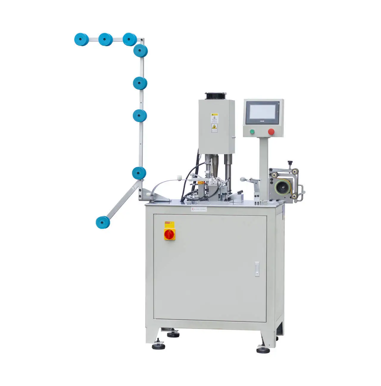ZY-207I-E Full-auto Invisible Wire Welding Top Stop Zipper Machine 1