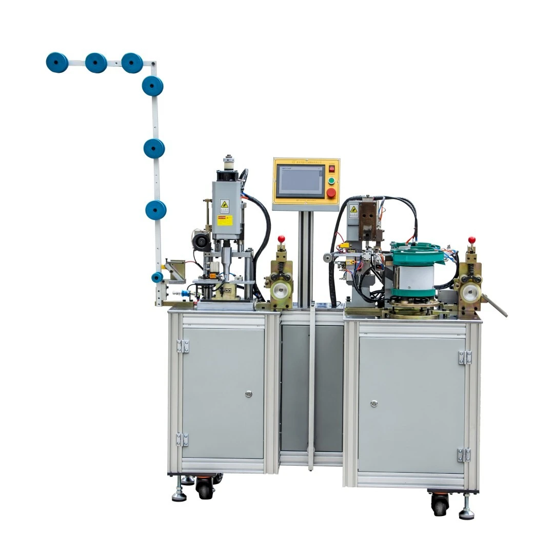 ZY-301M-E Metal Ultrasonic Hole Punching And Pin Pin Zipper Machine 1