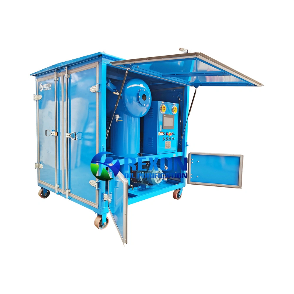 PLC Fully Enclosed Dustproof Transformer Oil Purifier 1