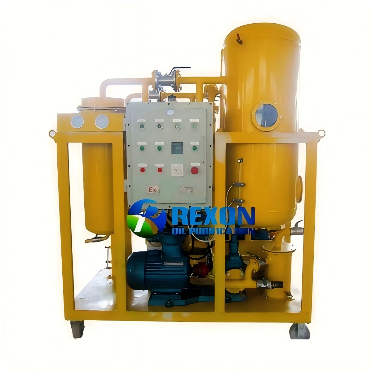 Explosion Proof Type Vacuum Turbine Oil Purification System 1