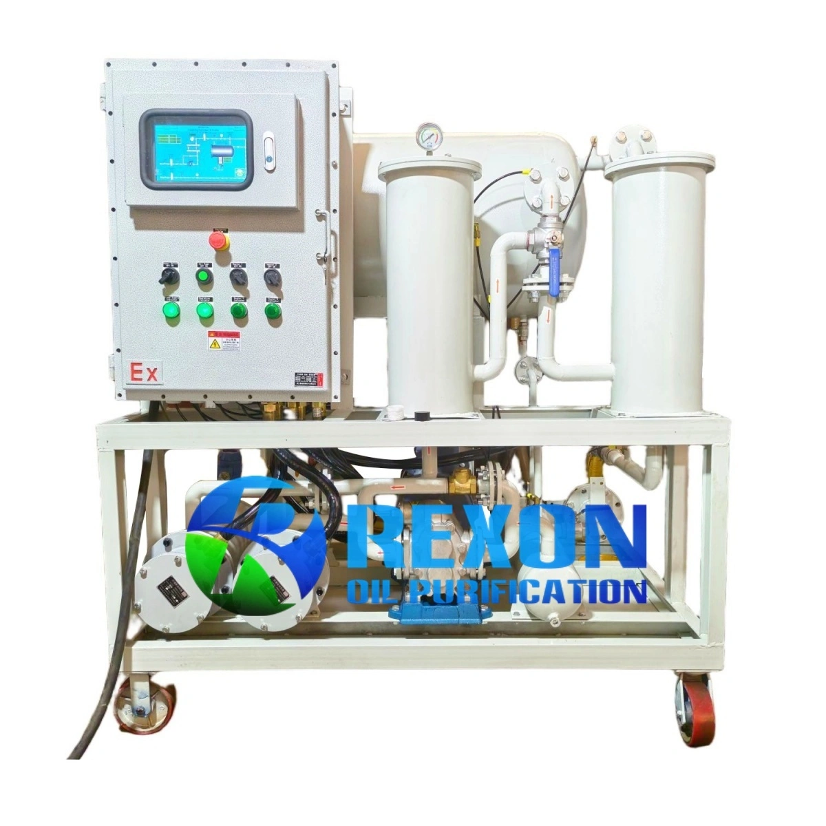 Explosion-proof Type Coalescing Separation Oil Filter Machine TYB-100 for Light Fuel and Diesel Oil Purification 1