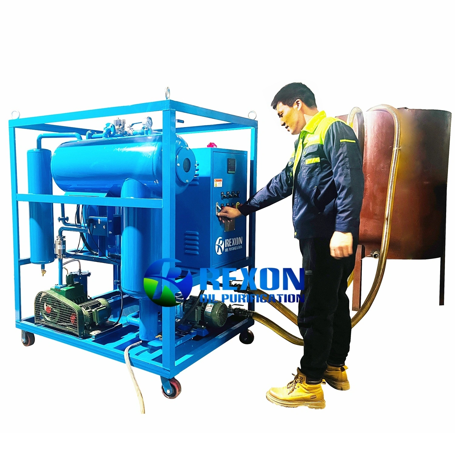 Vacuum Dehydration Type Turbine Oil Filtration and Purification Machine TY-20(1200LPH) 1