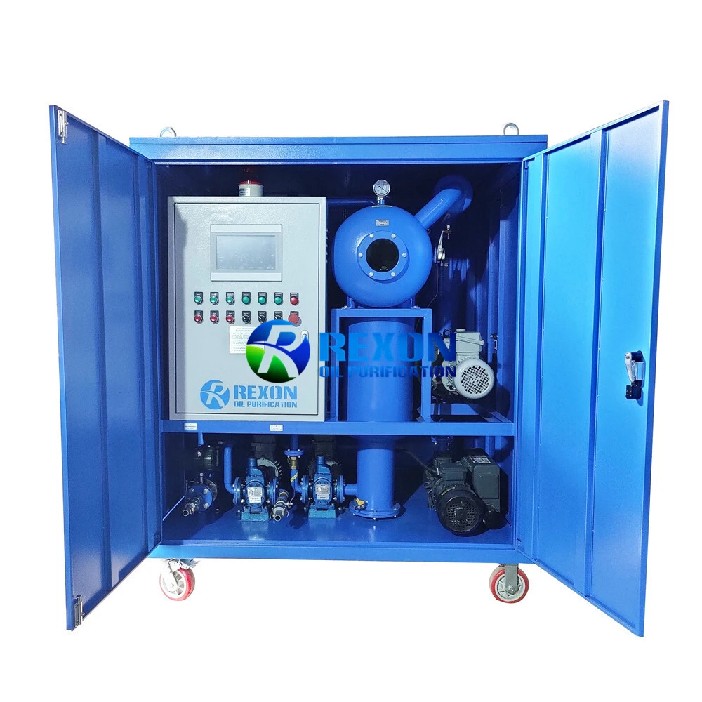 Transformer Oil Clay Regeneration Double Stage Vacuum Purifier 1