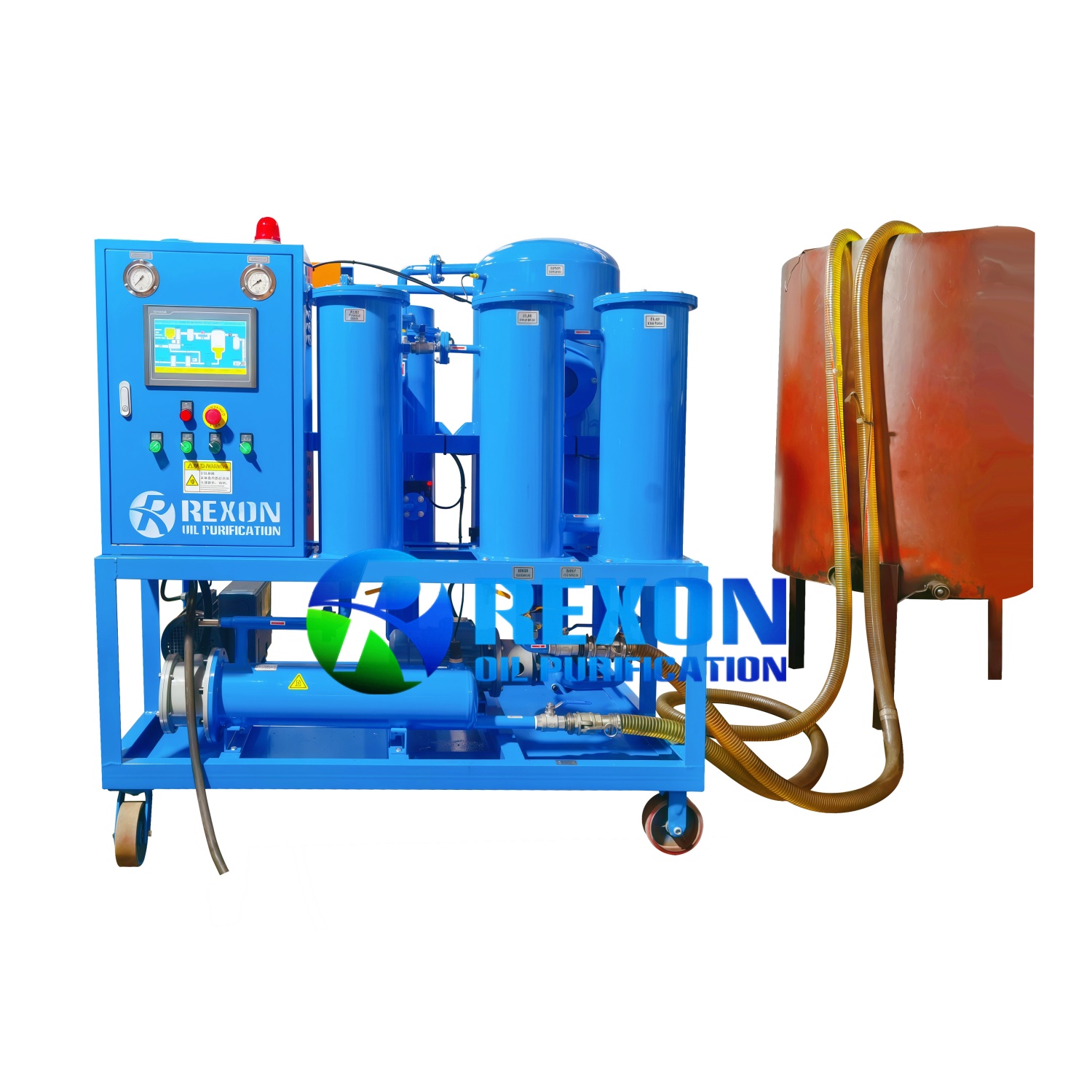 Fully Automatic Vacuum Dehydration Type Lubricating Oil Filtration ...