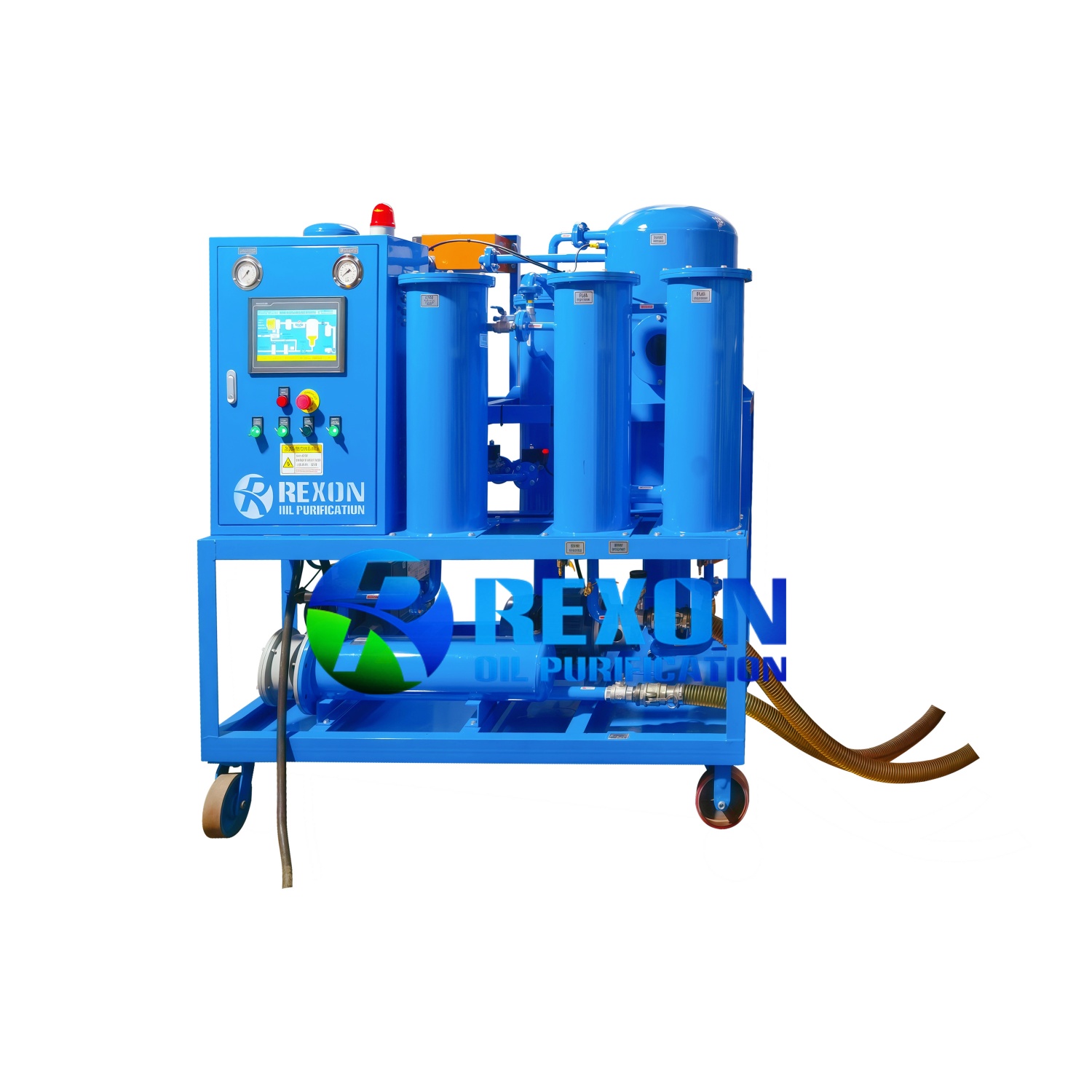 Fully Automatic Vacuum Dehydration Type Lubricating Oil Filtration ...