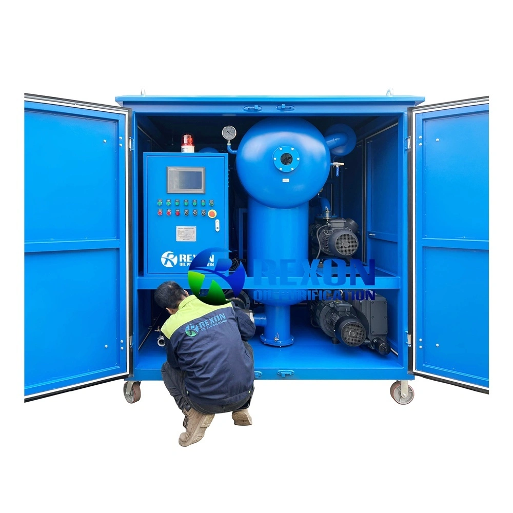 Enclosed Weather-proof Type Transformer Oil Filtration Machine 1