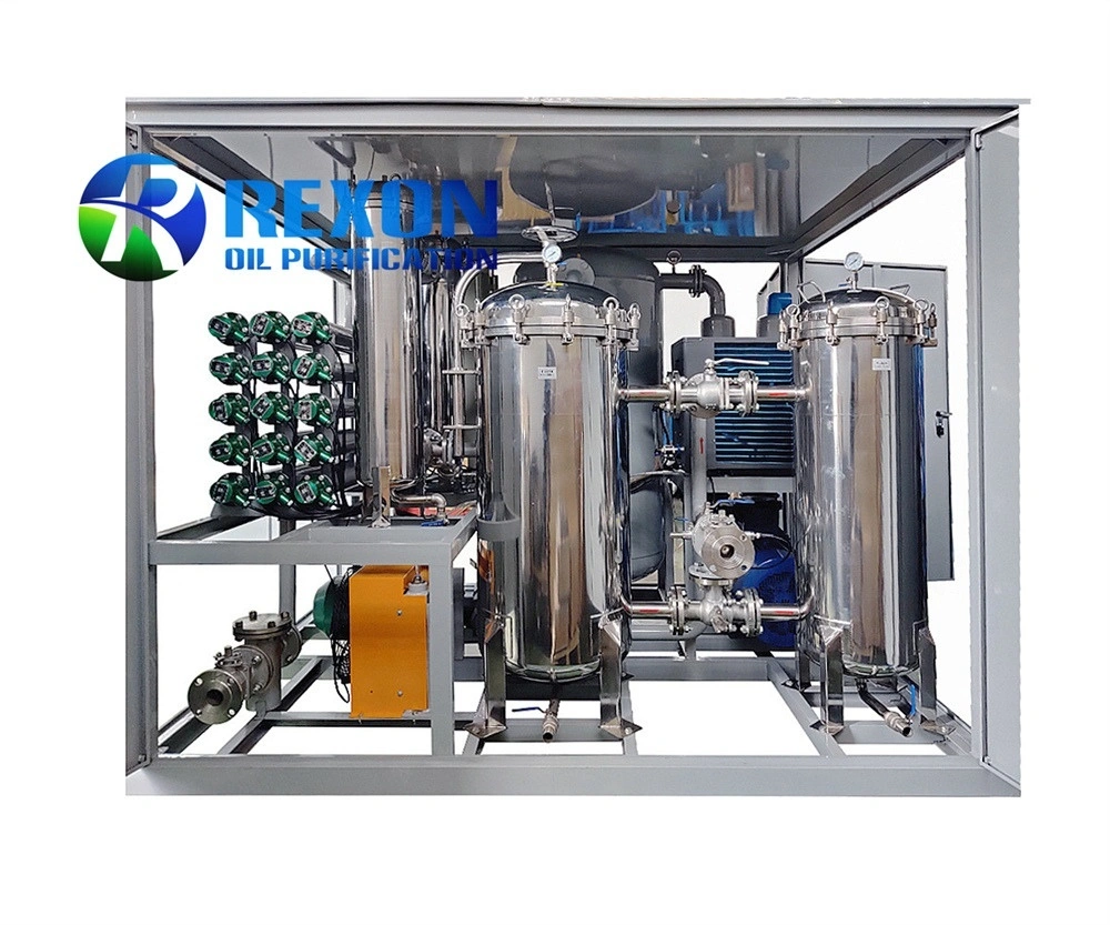 Système de filtration d'huile de cuisson de type alimentaire et système de purification d'huile en acier inoxydable 304 SYA-200 1