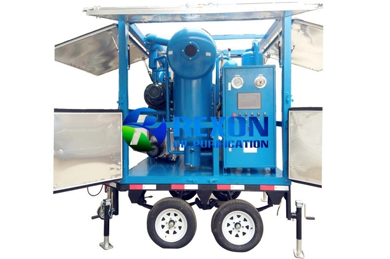 Enclosed Mobile Transformer Oil Filtration Machine ZYD-WM-150(9000LPH) 1