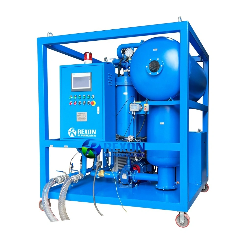 Big Capacity and Fast Dehydration Turbine Oil Filtration Machine 1